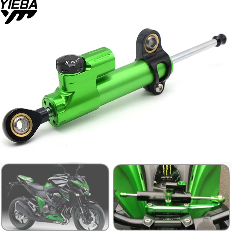 Universal Motorcycle Steering Stabilizer Damper Safety Control FOR HONDA Kawasaki ER6F ER6N ER 6N 6F VERSYS 1000 ZZR600 VN1600
Universal Motorcycle Steering Stabilizer Damper Safety Control FOR HONDA Kawasaki ER6F ER6N ER 6N 6F VERSYS 1000 ZZR600 VN1600