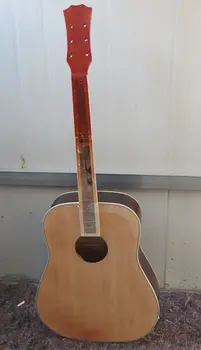 Unfinished New Beginners Acoustic Guitar 41 Body Material: Basswood Neck: Chinese catalpa Fingerboard: rose wood
Unfinished New Beginners Acoustic Guitar 41 Body Material: Basswood Neck: Chinese catalpa Fingerboard: rose wood