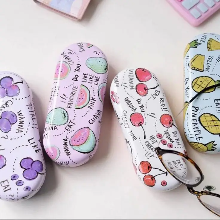 Fresh Fruit Whisper Tin Glasses Case Desktop Storage Box School Office Supply Gift Stationery
Fresh Fruit Whisper Tin Glasses Case Desktop Storage Box School Office Supply Gift Stationery