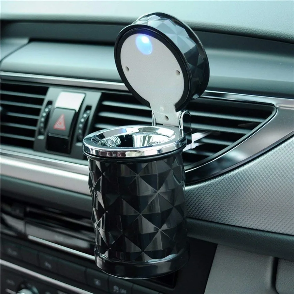 Universal 1PC Car Cigarette Ashtray Portable Auto Vehicle With Blue LED Light Car Cup Holder 11*7.5CM
Universal 1PC Car Cigarette Ashtray Portable Auto Vehicle With Blue LED Light Car Cup Holder 11*7.5CM