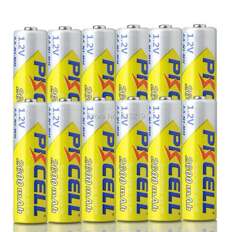 12PCS/LOT PKCELL NI-MH AA battery 2300-2600MAH 1.2V NIMH Rechargeable Batteries AA Camera Battery for flashlight,remote control
12PCS/LOT PKCELL NI-MH AA battery 2300-2600MAH 1.2V NIMH Rechargeable Batteries AA Camera Battery for flashlight,remote control