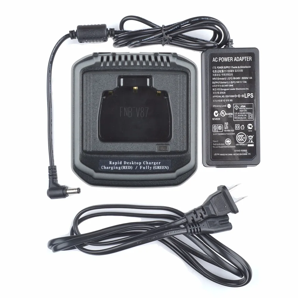 VAC-920 Li-ion Rapid Charger for Vertex Standard VX581 VX820 VX920 VX924 VXP820 VXP821 VXP824 VXP829 VX870 VX921 VX924 Radio
VAC-920 Li-ion Rapid Charger for Vertex Standard VX581 VX820 VX920 VX924 VXP820 VXP821 VXP824 VXP829 VX870 VX921 VX924 Radio