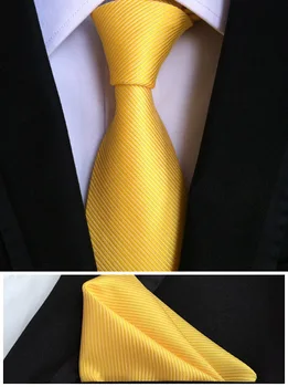8cm Unique Necktie Set with Pocket Square Solid Yellow Ties Match Handkerchief
8cm Unique Necktie Set with Pocket Square Solid Yellow Ties Match Handkerchief
