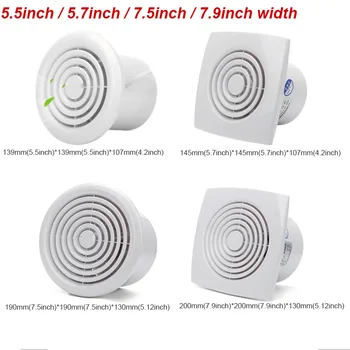 220V 5.5~7.9inch silence Ventilating Strong Exhaust Extractor Fan for Window Wall Bathroom Toilet Kitchen Mounted 100/150mm fan
220V 5.5~7.9inch silence Ventilating Strong Exhaust Extractor Fan for Window Wall Bathroom Toilet Kitchen Mounted 100/150mm fan