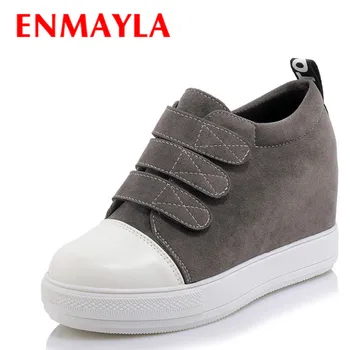 ENMAYLA New Height Increasing Platform Shoes Women Hook & Loop Spring Autumn Platform Ankle Boots For Women Large Size 45
ENMAYLA New Height Increasing Platform Shoes Women Hook & Loop Spring Autumn Platform Ankle Boots For Women Large Size 45