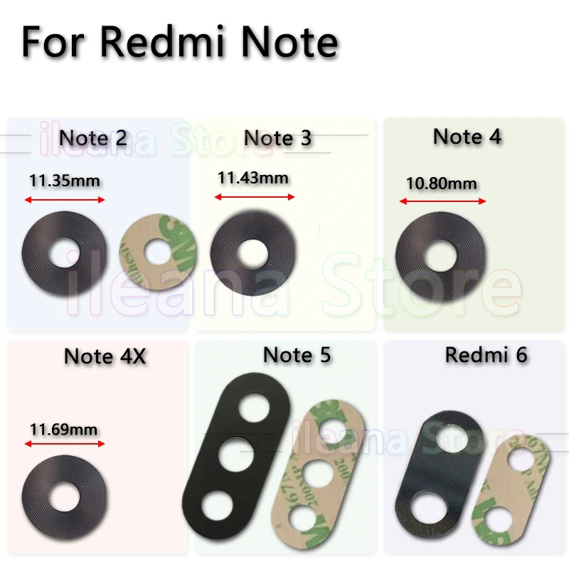 Стекло Камеры Redmi 6