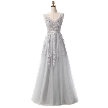 Hot Sell Sweet Light Blue Lace V-neck Lacing Long Evening Dress The Bride Party Sexy Backless Prom Dresses Custom
Hot Sell Sweet Light Blue Lace V-neck Lacing Long Evening Dress The Bride Party Sexy Backless Prom Dresses Custom