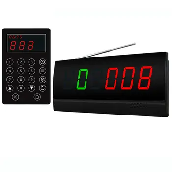 Singcall.kitchen calling display system,kitchen press the numeric keyboard and the display screen will display the number .
Singcall.kitchen calling display system,kitchen press the numeric keyboard and the display screen will display the number .