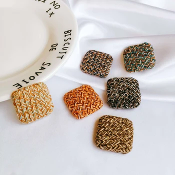 Square Wool Stuff Goods Hairpin Clip Accessories Cameo Button Supplies for Jewelry Making Earring Accessories Components 6pcs
Square Wool Stuff Goods Hairpin Clip Accessories Cameo Button Supplies for Jewelry Making Earring Accessories Components 6pcs
