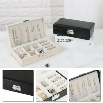 Faroot New Organizer Velvet Jeweley Ornaments Case Portable Travel Jewelry Box Storage 
Faroot New Organizer Velvet Jeweley Ornaments Case Portable Travel Jewelry Box Storage