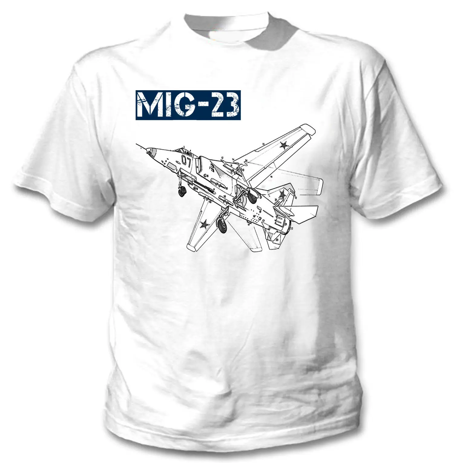 2019 New Summer Cool T-shirt MIG -23 INSPIRED FIGHTING JET - NEW AMAZING GRAPHIC TSHIRT- S-M-L-XL-XXL
2019 New Summer Cool T-shirt MIG -23 INSPIRED FIGHTING JET - NEW AMAZING GRAPHIC TSHIRT- S-M-L-XL-XXL