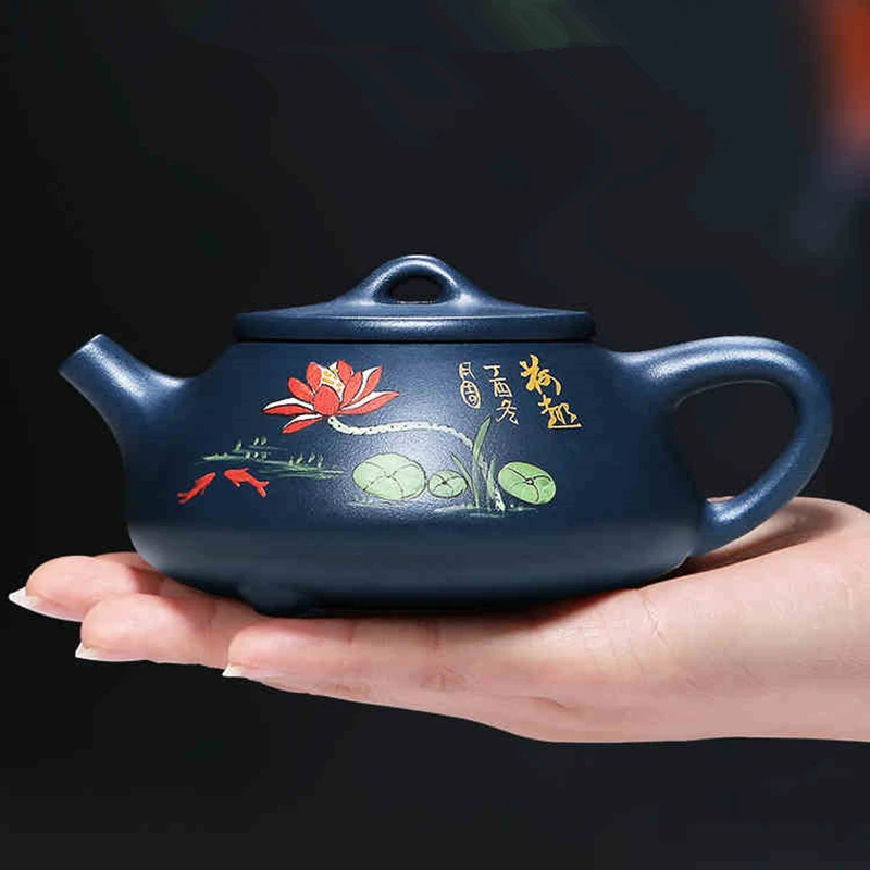 full handmade tea pot shipiao boutique handpainted pot marked real yixing zisha republic green clay Chinese kungfu pot of tea
full handmade tea pot shipiao boutique handpainted pot marked real yixing zisha republic green clay Chinese kungfu pot of tea