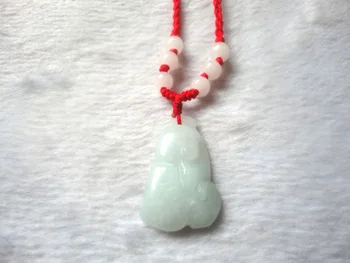 Genuine natural Burma stone bow ruyi pendant necklace female jewelry gift JADES jewelry
Genuine natural Burma stone bow ruyi pendant necklace female jewelry gift JADES jewelry