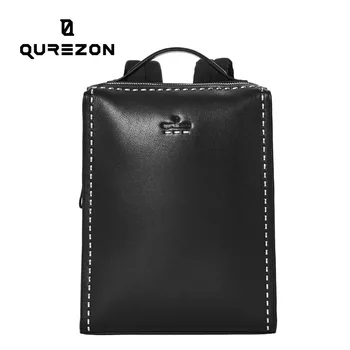 Fashion Solid Black Mochila Men Genuine Leather Backpacks For Business Man Bags Men's Casual Backpack & Travel Bags Top Quality
Fashion Solid Black Mochila Men Genuine Leather Backpacks For Business Man Bags Men's Casual Backpack & Travel Bags Top Quality