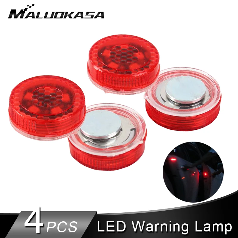4PCS Car Door Warning Flash Lamp 5 LED Wireless Intelligent Sensor Warning Light Safety Anti-Collision Parking Signal Light
4PCS Car Door Warning Flash Lamp 5 LED Wireless Intelligent Sensor Warning Light Safety Anti-Collision Parking Signal Light