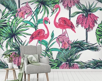 Flamingo leaves tropical rain forest 3d wallpaper,living room tv sofa wall bedroom restaurant bar custom murals papel de parede
Flamingo leaves tropical rain forest 3d wallpaper,living room tv sofa wall bedroom restaurant bar custom murals papel de parede