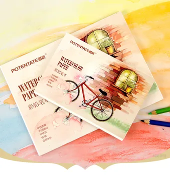POTENTATE A5/A6 12Sheet 230gsm Watercolor Sketchbook Watercolor Paper for Drawing Painting Color Pencil Book Art Supplies
POTENTATE A5/A6 12Sheet 230gsm Watercolor Sketchbook Watercolor Paper for Drawing Painting Color Pencil Book Art Supplies