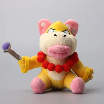 Cartoon Super Mario Koopaling Wendy Koopa Cute Plush Stuffed Toys 16 CM Children Gift
Cartoon Super Mario Koopaling Wendy Koopa Cute Plush Stuffed Toys 16 CM Children Gift