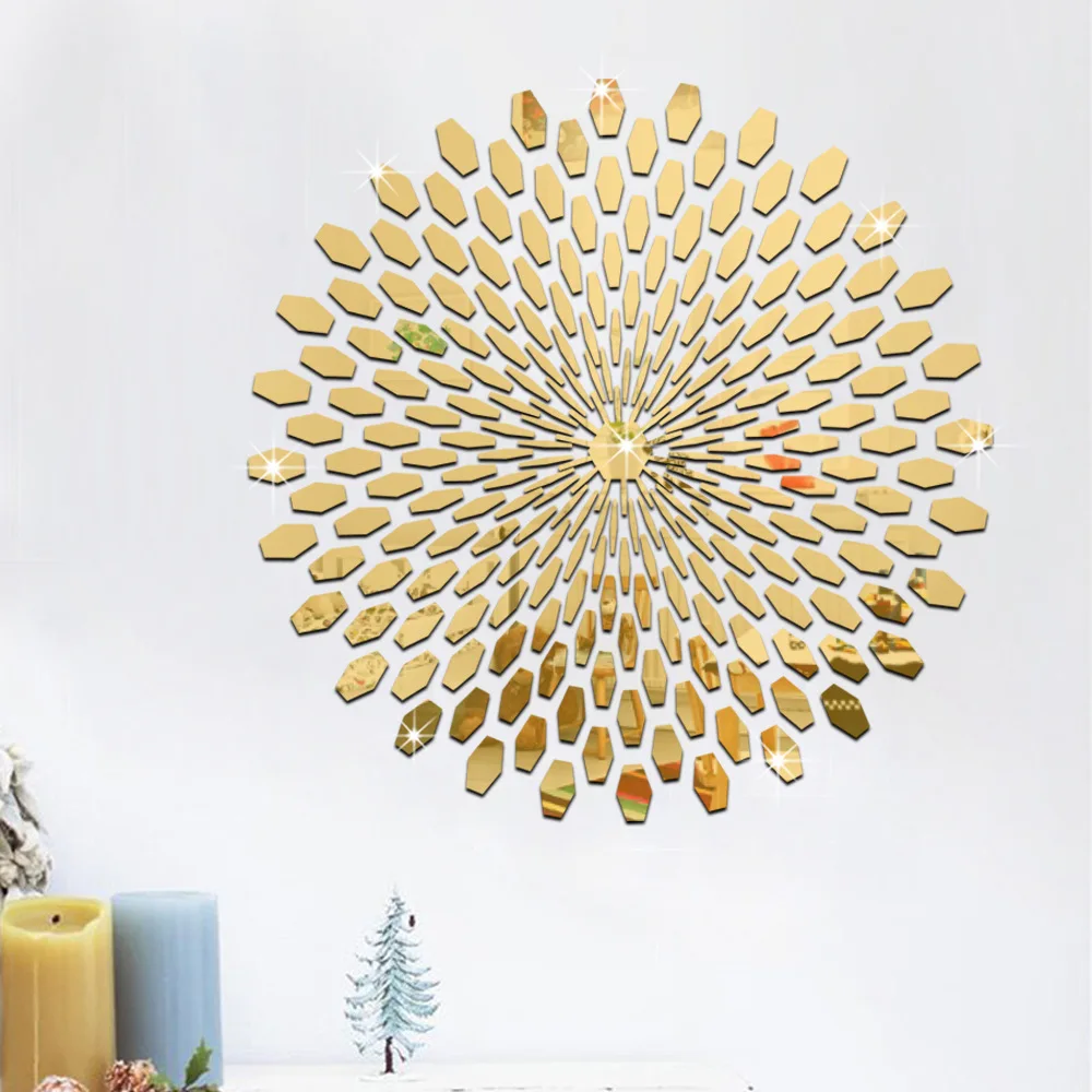 Online Buy Wholesale gold mirror tiles from China gold mirror tiles