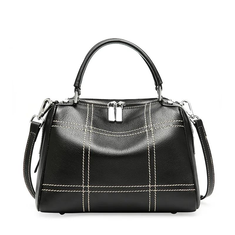 Women Leather Handbags Fashion Boston High Quality Portable Messenger Bag Simple Shoulder Bag Traveling Top-handle Bags
Women Leather Handbags Fashion Boston High Quality Portable Messenger Bag Simple Shoulder Bag Traveling Top-handle Bags