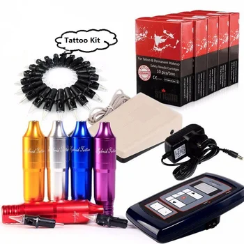 Tattoo Kits Rotary Tattoo Machine Sets Semi Permanent Makeup Eyebrow Pencil Makeup Pen and Tattoo Needle
Tattoo Kits Rotary Tattoo Machine Sets Semi Permanent Makeup Eyebrow Pencil Makeup Pen and Tattoo Needle