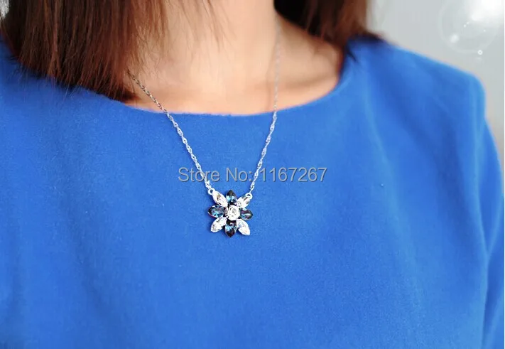 2014 New Arrival High quality Full Rhinestone Hot Movie Silver Snowflakes anna Blue Pendants Necklaces Wholesale Jewelry
2014 New Arrival High quality Full Rhinestone Hot Movie Silver Snowflakes anna Blue Pendants Necklaces Wholesale Jewelry