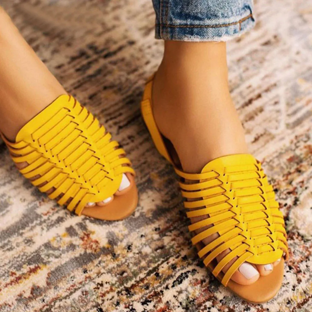 shoes woman Fashion Rome Open Toe chaussures femme Solid Colors Pointed Toe Flat Sandals fish mouth hollow flat shoes women
shoes woman Fashion Rome Open Toe chaussures femme Solid Colors Pointed Toe Flat Sandals fish mouth hollow flat shoes women
