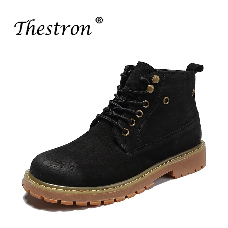 Work safety boots men's rubber soles boots men's spring and autumn winter cotton casual shoes brown black shoes men's handmade
Work safety boots men's rubber soles boots men's spring and autumn winter cotton casual shoes brown black shoes men's handmade