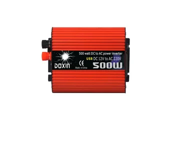 Voltage Converter 12V to 220V 24V to 220V 500W Dual USB Inverter Infrared Insurance Inverter Power Converter
Voltage Converter 12V to 220V 24V to 220V 500W Dual USB Inverter Infrared Insurance Inverter Power Converter