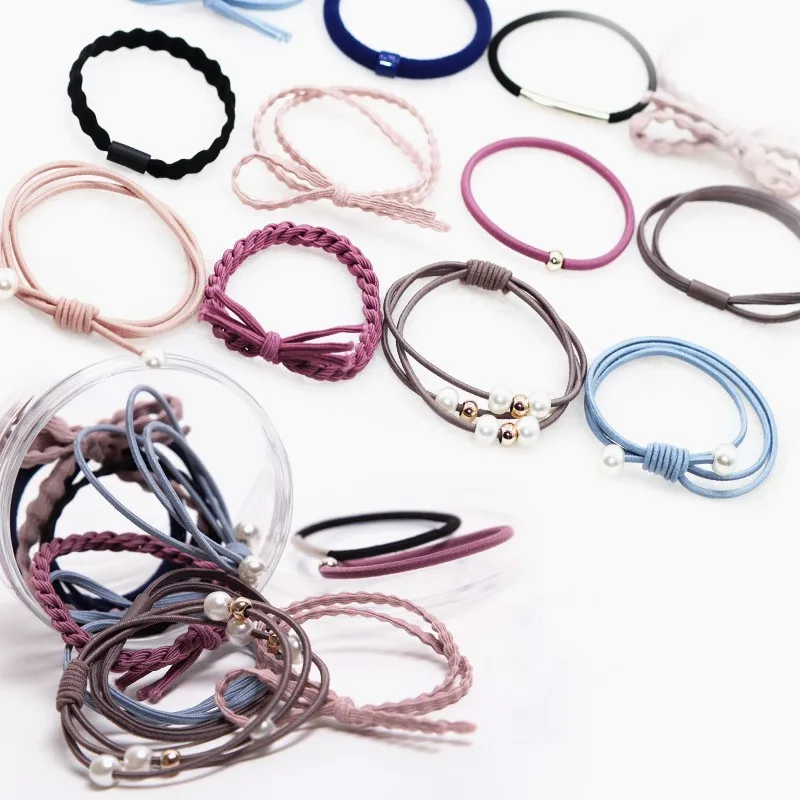 12Pcs Korean Basic Hair Ropes Women Elastic Hair Bands Pearls Bow Simple Hair Accessories Scrunchy Fashion Ponytail Holders
12Pcs Korean Basic Hair Ropes Women Elastic Hair Bands Pearls Bow Simple Hair Accessories Scrunchy Fashion Ponytail Holders