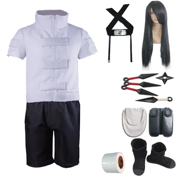 MMGG Naruto cosplay Hyuga Neji Cosplay Costumes headband wig weapon set custom made size
MMGG Naruto cosplay Hyuga Neji Cosplay Costumes headband wig weapon set custom made size