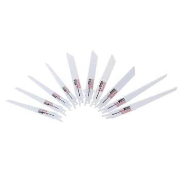 10 Pcs/Set 6-8" Reciprocating Saw Blades Kit Woodworking Cutting Power Hand Tool A26 dropshipping
10 Pcs/Set 6-8" Reciprocating Saw Blades Kit Woodworking Cutting Power Hand Tool A26 dropshipping