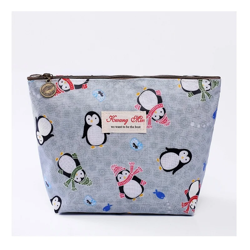 2019 Women Waterproof Toiletry Cosmetic Bag Cotton Make Up Bag Stuff Organizer Zipper Pouch Penguin Cosmetic Case Dropshipping
2019 Women Waterproof Toiletry Cosmetic Bag Cotton Make Up Bag Stuff Organizer Zipper Pouch Penguin Cosmetic Case Dropshipping