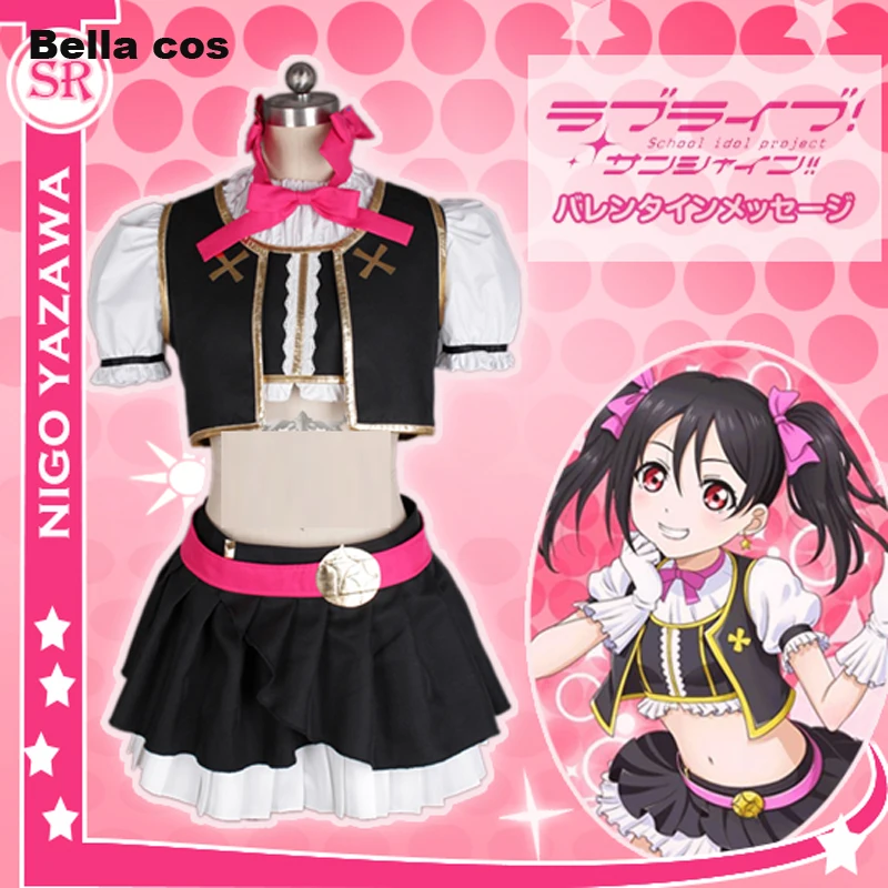 Custom size lovelive Yazawa Nico rooters cheerleader cosplay costume top skirt dress halloween costumes for women Anime clothes
Custom size lovelive Yazawa Nico rooters cheerleader cosplay costume top skirt dress halloween costumes for women Anime clothes