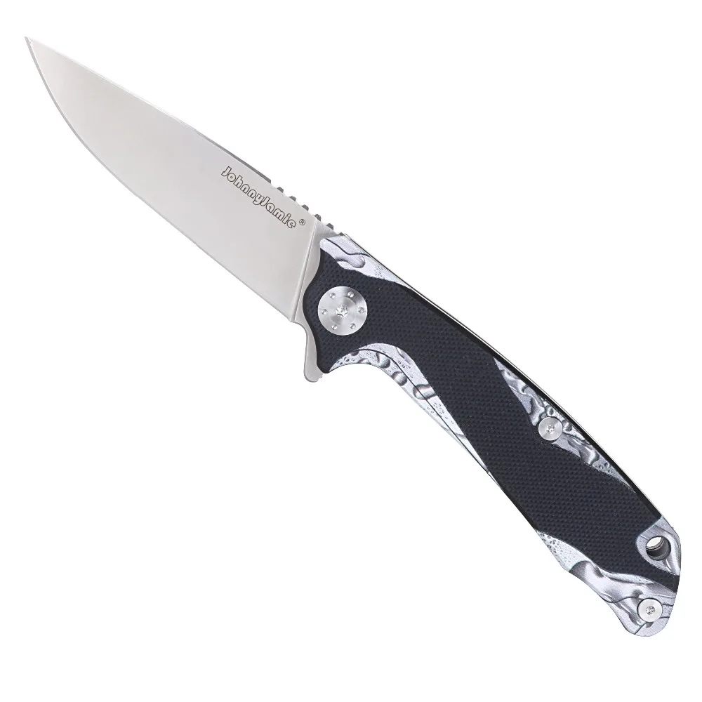 JohnnyJamie Brand NEW Design Folding Knife Spadger Plus G10 Handle with D2 Steel Blade Camping Knife Pocket Tactical EDC Tools
JohnnyJamie Brand NEW Design Folding Knife Spadger Plus G10 Handle with D2 Steel Blade Camping Knife Pocket Tactical EDC Tools