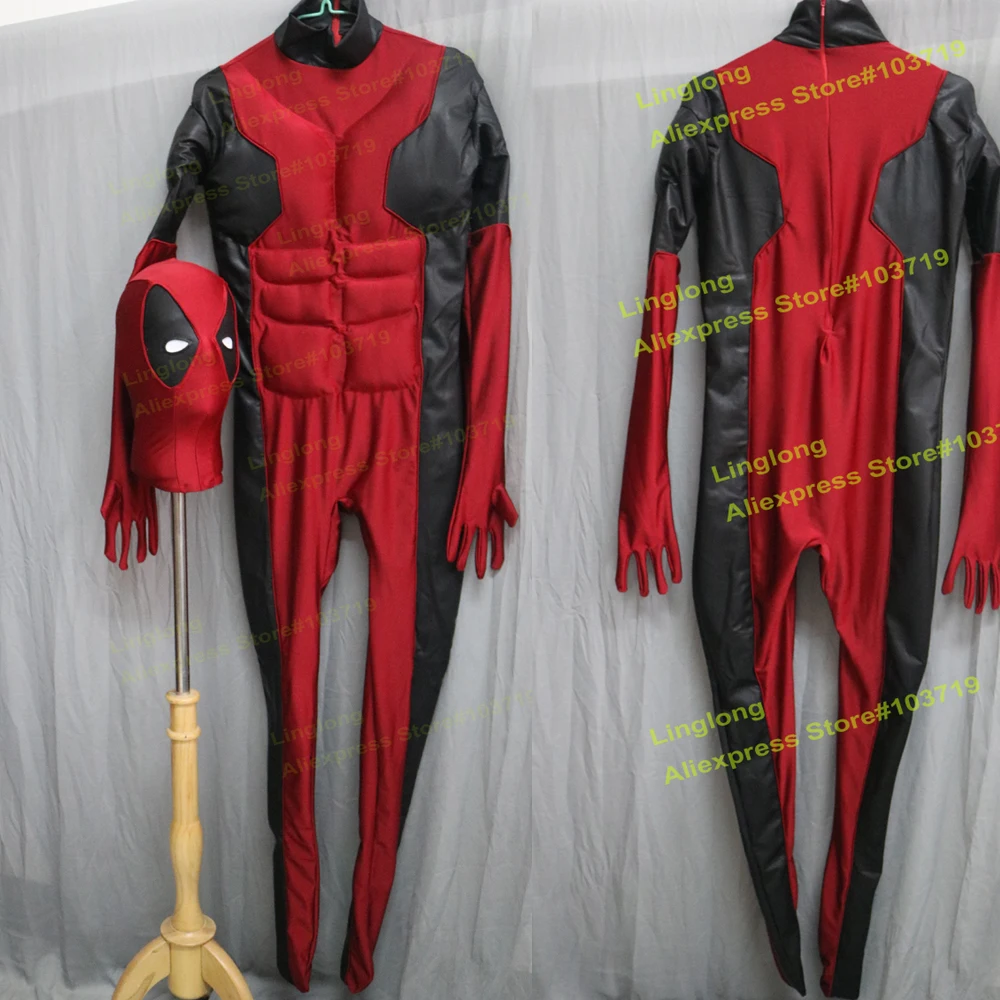 Hero Catcher High Quality Custom Made Hero Deadpool Cosplay Zentai Suit With Face Mask Dark Red Deadpool Costume Style #3
Hero Catcher High Quality Custom Made Hero Deadpool Cosplay Zentai Suit With Face Mask Dark Red Deadpool Costume Style #3