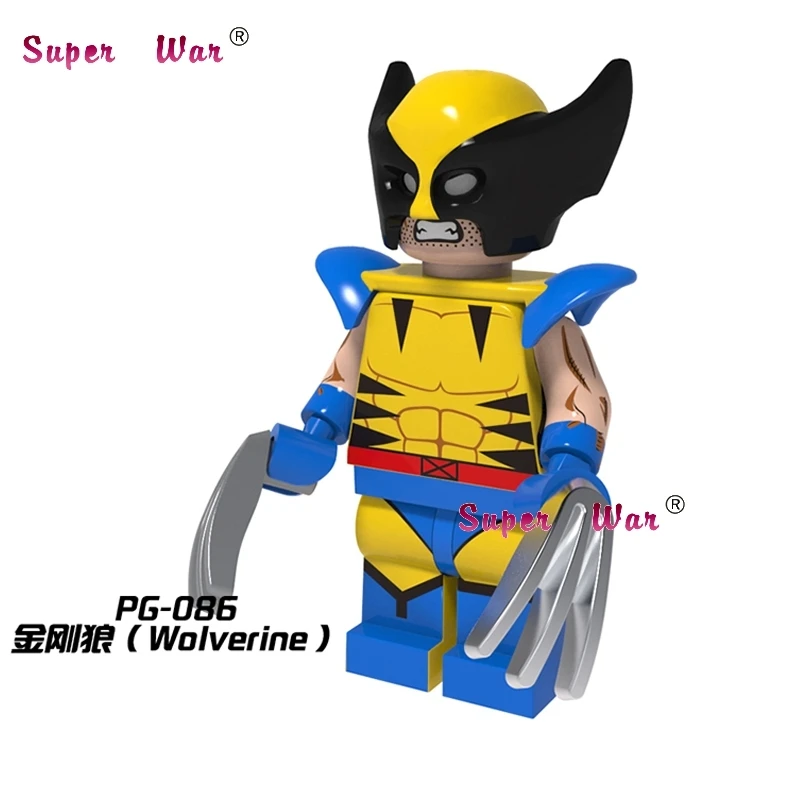 Single Sale superhero marvel Logan movie Wolverine building blocks action sets model bricks toys for children
Single Sale superhero marvel Logan movie Wolverine building blocks action sets model bricks toys for children