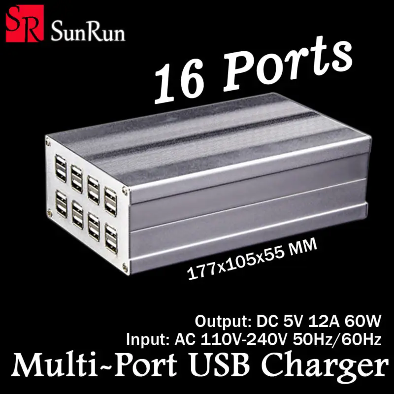 16 Ports 50W Industrial Power Supply USB Charger Station Desktop Universal Multi Port USB Charger For Smartphone US/EU plug
16 Ports 50W Industrial Power Supply USB Charger Station Desktop Universal Multi Port USB Charger For Smartphone US/EU plug