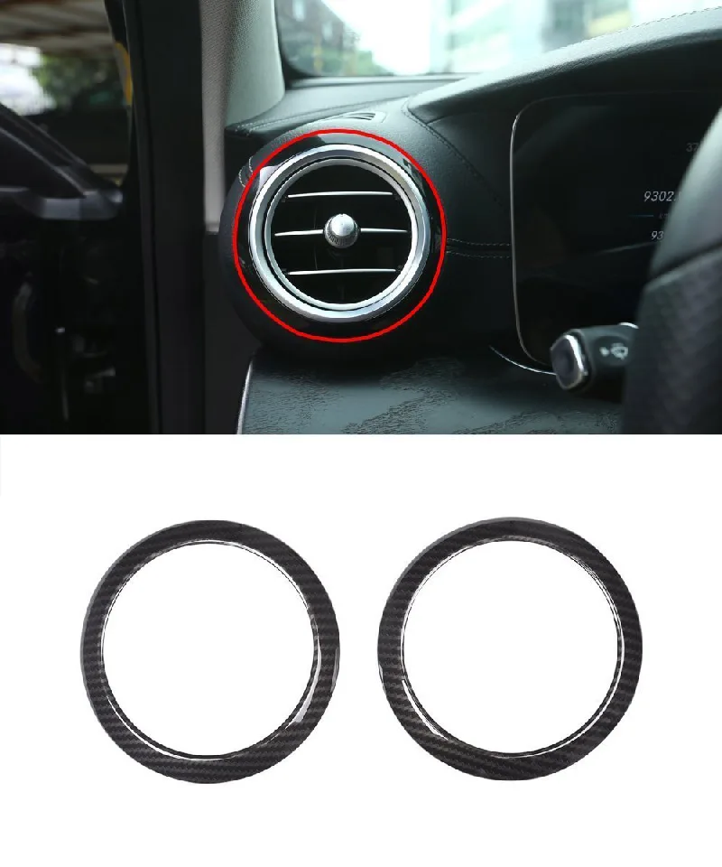 2pcs Carbon For Mercedes Benz E Class W213 2016-2018 Car-Styling ABS Chrome Side Air Conditioning Vent Ring Cover Trim Parts
2pcs Carbon For Mercedes Benz E Class W213 2016-2018 Car-Styling ABS Chrome Side Air Conditioning Vent Ring Cover Trim Parts