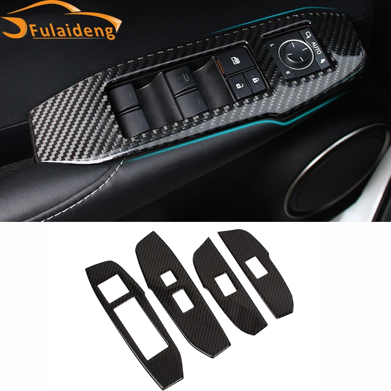 4pcs For Lexus NX200 NX200t NX300h 2015-2018 Carbon Fiber ABS Window Lift Button Panel Trim car styling accessories
4pcs For Lexus NX200 NX200t NX300h 2015-2018 Carbon Fiber ABS Window Lift Button Panel Trim car styling accessories