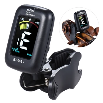 Eno Et-05Sv Professional Clip-On Tuner Automatic Tuning Mode With Colorful Lcd Display For Violin Cello Double Bass Chromatic
Eno Et-05Sv Professional Clip-On Tuner Automatic Tuning Mode With Colorful Lcd Display For Violin Cello Double Bass Chromatic