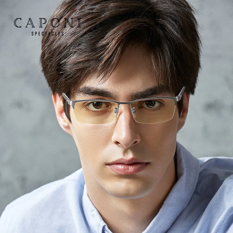 CAPONI Anti Blue Rays Computer Goggles Reading Glasses Radiation-resistant Glasses High Quality Lightweight Eyeglasses J6101
CAPONI Anti Blue Rays Computer Goggles Reading Glasses Radiation-resistant Glasses High Quality Lightweight Eyeglasses J6101