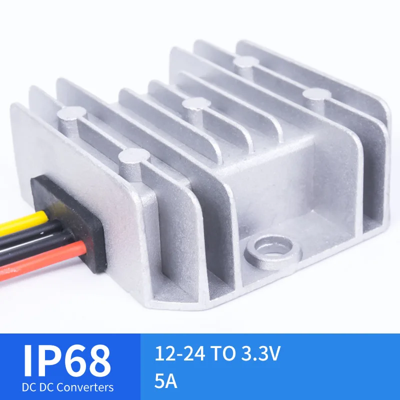 DC DC 12-24V TO 3.3V 5A Step-Down Converter for Automotive Solar Voltage Regulators
DC DC 12-24V TO 3.3V 5A Step-Down Converter for Automotive Solar Voltage Regulators