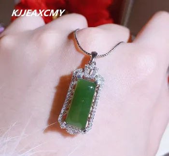 KJJEAXCMY boutique jewelry Natural and Tian Biyu pendants wholesale, S925 sterling silver inlay, classic square pendant, jewelry
KJJEAXCMY boutique jewelry Natural and Tian Biyu pendants wholesale, S925 sterling silver inlay, classic square pendant, jewelry