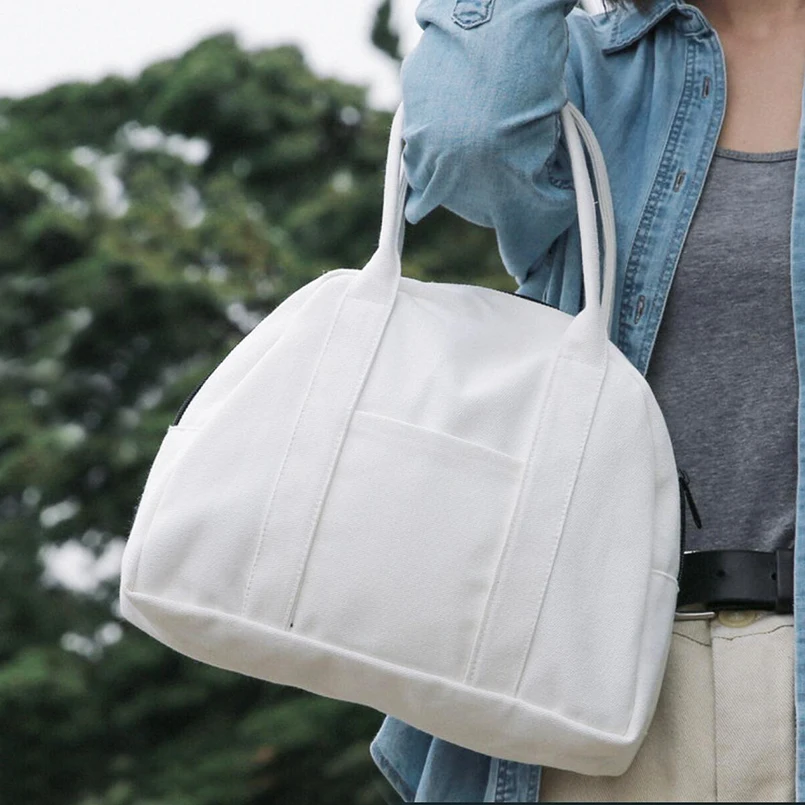 NAVO Black White Canvas Tote Bags for Women 2018 Small Bag Solid Fabric Summer Beach Bag Lady's Handbag tasje femme
NAVO Black White Canvas Tote Bags for Women 2018 Small Bag Solid Fabric Summer Beach Bag Lady's Handbag tasje femme