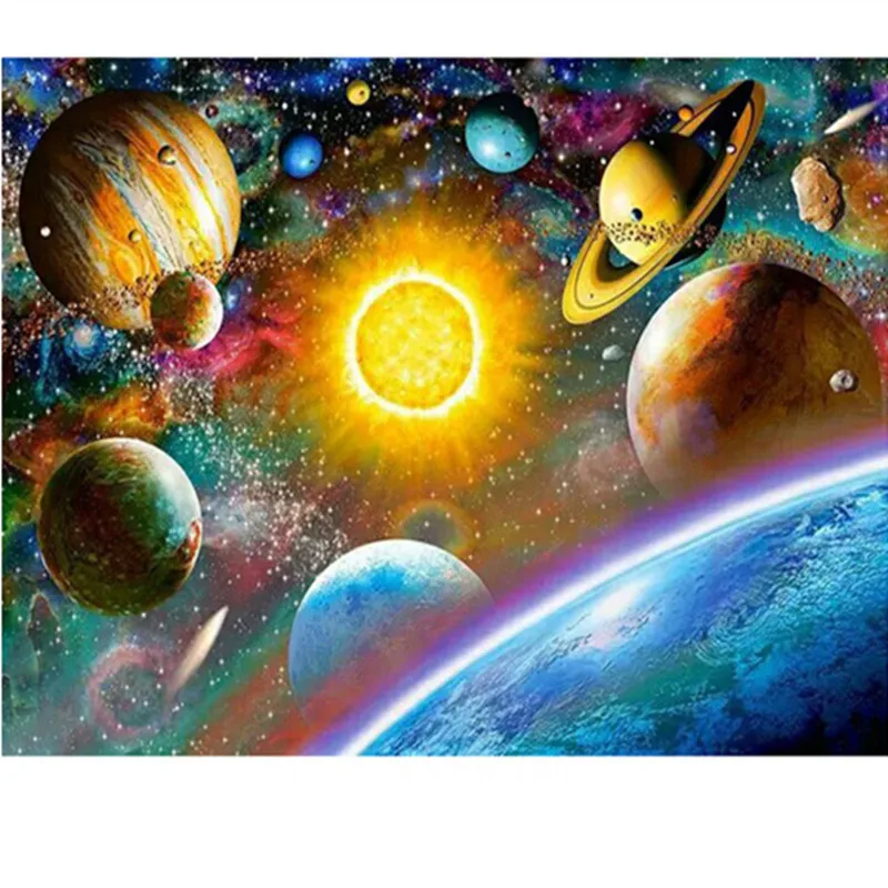 Diamond Mosaic Diy Diamond Embroidery Sun And The Earth & Planet Full Diamond Painting Cross Stitch Rhinestone Home Decorations
Diamond Mosaic Diy Diamond Embroidery Sun And The Earth & Planet Full Diamond Painting Cross Stitch Rhinestone Home Decorations