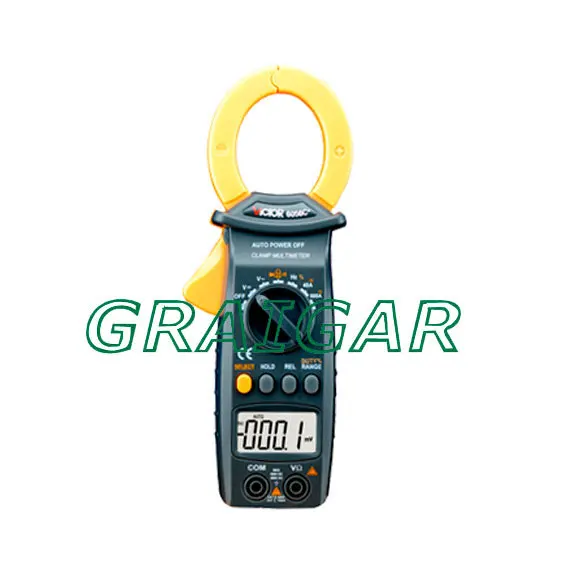 VICTOR 6056C+ VC 6056C+ 3-3/4 Digital Clamp Meter Non-contact measurement, to improve the measurement safety; Jaw open 35mm
VICTOR 6056C+ VC 6056C+ 3-3/4 Digital Clamp Meter Non-contact measurement, to improve the measurement safety; Jaw open 35mm