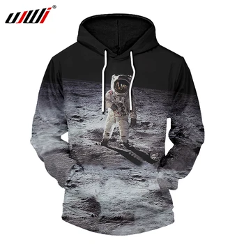 UJWI New Fashion Cap Hoodies Men Astronaut Printed 3D Hooded Sweatshirt Casual Long Sleeve Pocket Pullovers Unisex Jumpers
UJWI New Fashion Cap Hoodies Men Astronaut Printed 3D Hooded Sweatshirt Casual Long Sleeve Pocket Pullovers Unisex Jumpers
