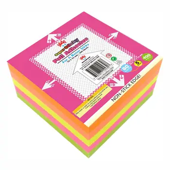 4A Sticky Full Adhesive Notes,3 1/3 x 3 Inches,80 Sheets/Color,Self-Stick Notes,5 Colors,400 Sheets,4A 303-Full Adhesive-400
4A Sticky Full Adhesive Notes,3 1/3 x 3 Inches,80 Sheets/Color,Self-Stick Notes,5 Colors,400 Sheets,4A 303-Full Adhesive-400
