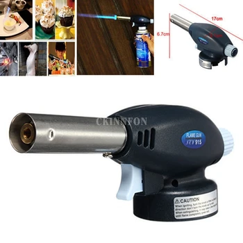 200Pcs/Lot BBQ Welding Torch Gas Jet Flame Burner Gun Fire Lighter Camping Picnic Heating 915 Model
200Pcs/Lot BBQ Welding Torch Gas Jet Flame Burner Gun Fire Lighter Camping Picnic Heating 915 Model
